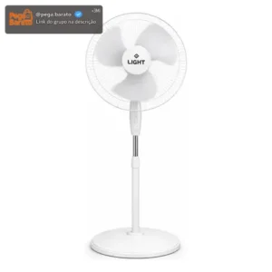 Ventilador De Coluna Light 3 Pás 40cm Turbo Silencioso 40w - Imagem 1