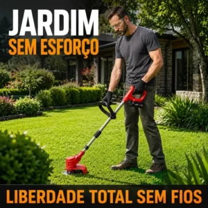 Aparador De Grama Elétrico Knakasaki 48v 10000rpm Potente - Imagem 11