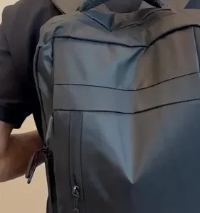 Mochila Bolsa Para Notebook 15.6 Executiva Modelo Premium Saída Usb Polares Cor Preto - Imagem 2