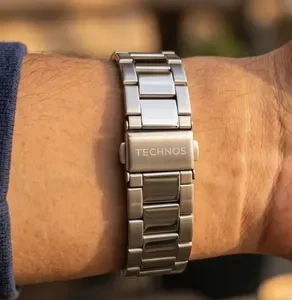 Relógio Technos Masculino Prata Inox Prova D'água Original - Imagem 10