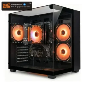 PC Gamer BluePC FORCE, AMD Ryzen 5, Radeon RX, 8GB DDR4, SSD 256GB, Fonte 500W - PGBP-FOR118 - Imagem 1