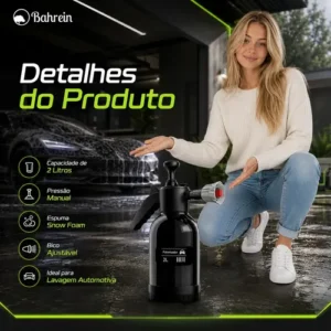 Pulverizador Manual 3 em 1 para Água, Químicos e Espuma 2 L - Imagem 4