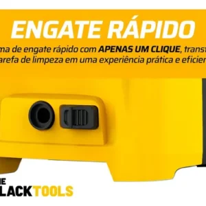 Lavadora De Alta Pressão Portátil Turbo 1400w 1500psi Cor Amarelo The Black Tools - Imagem 5