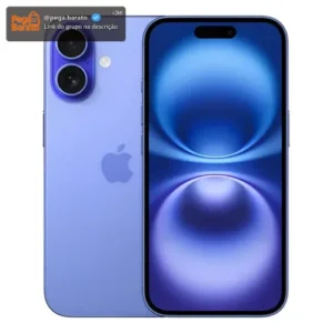 Apple iPhone 16 (128 GB) - Ultramarine - Distribuidor Autorizado - Imagem 1