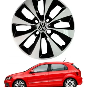 Jogo 4 Calota Gol Voyage G5 G6 2013 2014 2015 Aro 14 C. Alto - Imagem 7