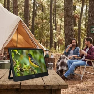 Tv Portátil Digital 14.1 Polegadas Recarregável Lcd - Imagem 9