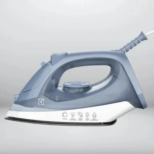 Ferro De Passar Roupas A Vapor E Seco Electrolux Esi10 1200w Efficient Base Antiaderente Com Auto Limpeza Spray Vapor Vertical Cabo Giratório Azul-claro 127v - Imagem 6