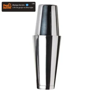 Coqueteleira Boston 820 Ml Peso + Mini Tin Inox Profissional - Imagem 1