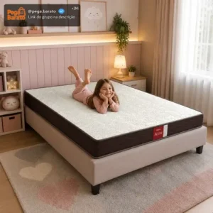 Colchão Casal Espuma Prodormir D23 188x138 Cm - Probel - Imagem 1