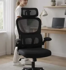 Cadeira De Escritório Ergonomica Wemov Confort Giratoria Resistente Reforçada 180kg Confortável Reunião - Imagem 2