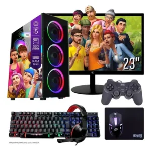 Computador Gamer Completo Tob Intel I5, Ssd 240gb E 8gb Ram - Imagem 1