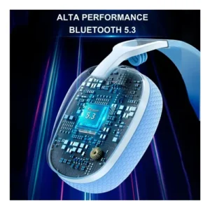 Headset Gamer Onikuma B2 Fone Tipo G435 Bt-5.3 Ps5 Ps4 Pc Cor Branco - Imagem 8