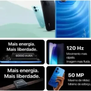 Smartphone 15c 128gb 8ram Global Com Nf + Brinde Top 1 (Novo com caixa aberta) - Imagem 3