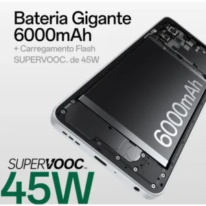 Smartphone OPPO A5 5G 256GB 16 (8GB + 8GB Virtual Ram) Bateria 6 Ah Camera 50 MP AI NFC IP65 Verde (Novo com caixa aberta) - Imagem 4