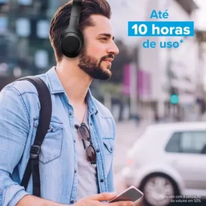 Headphone Bluetooth Bass 300 I2go Até 10h De Bateria Cor Preto - Imagem 2