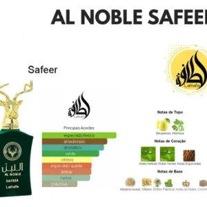 Perfume Árabe Al Noble Safeer Lattafa Compartilhável 100ml - Imagem 5
