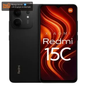 Xiaomi Redmi 15c 256gb 8gb Ram Virtual Black- Versão Global - Imagem 1