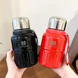 Garrafa Térmica 600ml Aço Inox Quente E Frio Viagem Academia - Imagem 7