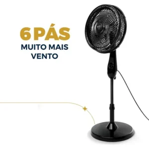 Ventilador de Coluna Britânia BVC31A 30cm 6 Pás 75W - Imagem 4