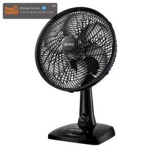 Ventilador De Mesa 50w Mondial Ultra 30cm Preto - Imagem 1
