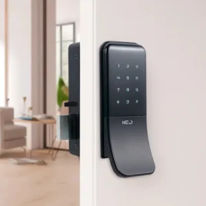 Fechadura Digital Inteligente Stark Sobrepor Wi-FI Biometria Preto Cod: 360535871 Neo Avant - Imagem 4