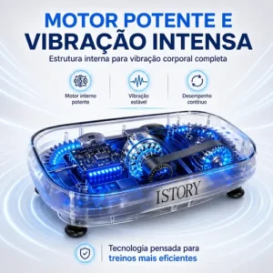 Plataforma Vibratória 199 Níveis Controle Remoto Bluetooth - Imagem 13