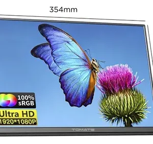 Monitor Portátil 15,6" Tomate MTM-1506 Full HD IPS Ultra Slim USB-C/HDMI. - Imagem 2