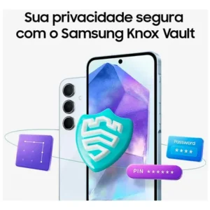 Smartphone Samsung Galaxy A55 5g 128gb Tela 6.6 Câmera 50mp Rosa (Novo com caixa aberta) - Imagem 9
