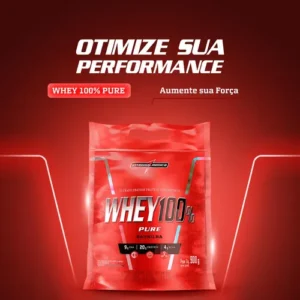 Whey 100% Pure Baunilha 900g Integralmedica - Proteína Concentrada para Crescimento e Definição Muscular - Imagem 3