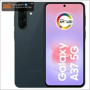 Celular Samsung Galaxy A37 5g 256gb, 8gb Ram, Câmera 50mp Verde-escuro - Imagem 1