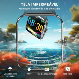 Relógio Inteligente Smartwatch Blackview R50 Gps 10m/ip68 - Imagem 6