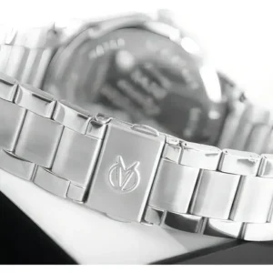 Relógio Masculino Champion CN27670T Cor da Correia Prateado com Fundo Preto Prova D´Agua 50 Metros Minimalista - Imagem 7