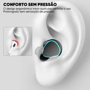 Fone De Ouvido Esportivo Sem Fio Tws Com Carregador Portátil - Imagem 10