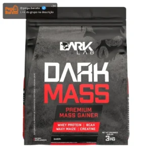 Hipercalórico Dark Mass 3kg Dark Lab Sabor Baunilha - Imagem 1