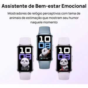 Smartwatch HUAWEI Band 10 Caixa de Polímeros Duráveis Análise do Sono em Nível Profissional Assistente de Bem-estar Emocional Relógio Smartwatch Compatível com Android e iOS Preto - Imagem 9
