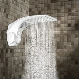 Chuveiro Eletrônico Lorenzetti Duo Shower Quadra Multitemperaturas 220V 7500W Branco - Imagem 5