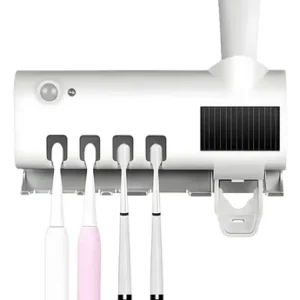 Suporte Porta Escova Dentes Dispenser Pasta - Imagem 7