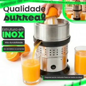 Espremedor Potente Laranja Elétrico Maquina 700w Fazer Suco - Imagem 6