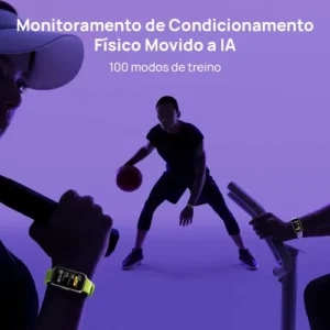 Smartwatch HUAWEI Band 10 Caixa de Polímeros Duráveis Análise do Sono em Nível Profissional Assistente de Bem-estar Emocional Relógio Smartwatch Compatível com Android e iOS Preto - Imagem 6