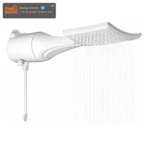 Chuveiro Loren Shower Ultra Eletrônica 7500w Lorenzetti Branco 7.5 Kw - Imagem 1