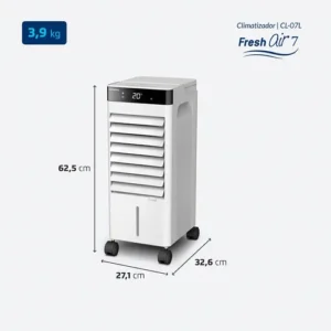 Climatizador Fresh Air Mondial Branco 90W CL-07L - Imagem 8