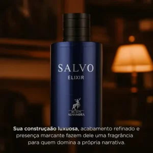 Perfume Árabe Masculino Maison Alhambra Salvo Elixir Eau De Parfum 60 Ml - Imagem 4