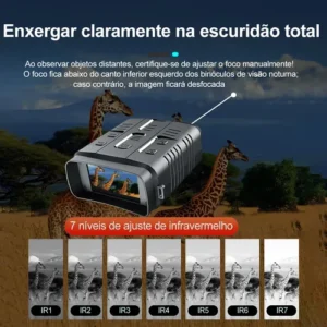 Binóculo Visão Noturna Monocular R19 Infravermelho Integrado - Imagem 6