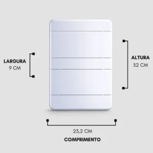 Quadro De Distribuição Com Barramento 16 disjuntor 63a Din Embutir - Imagem 5