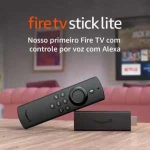 Fire Stick Tv Lite Amazon Wi-fi Controle Remoto Alexa Voz Hd - Imagem 5