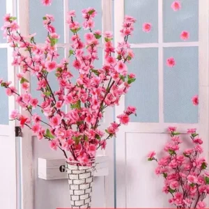 Kit 10 Flor Artificial Cerejeira Galhos Decoraçã Par Quartos - Imagem 6