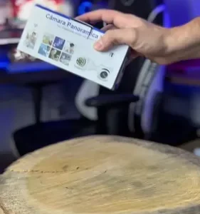 Câmera de Segurança IP Wi-Fi Lâmpada E27 HW 360° Full HD com Visão Noturna e Áudio - HW - Imagem 2