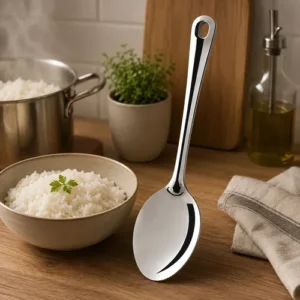 Conjunto 4 Peças Aço Inox Para Cozinha Kit Completo P Servir - Imagem 7