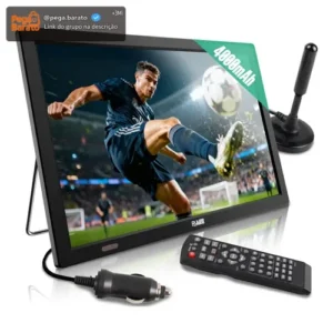 Tv Portátil Rywob 15.6 Hd 4000mah Bateria Hdmi Usb - Imagem 1