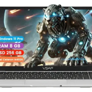 Notebook Intel Celeron, 8 GB de RAM, 256 Gb, SSD, Windows 11, 14 polegadas, prata - Imagem 8